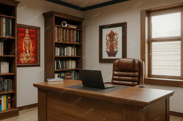 Sophisticated Scholar's Sanctuary
