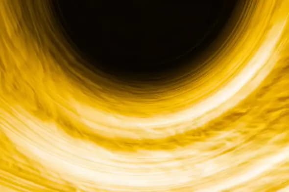 Golden Vortex Swirl