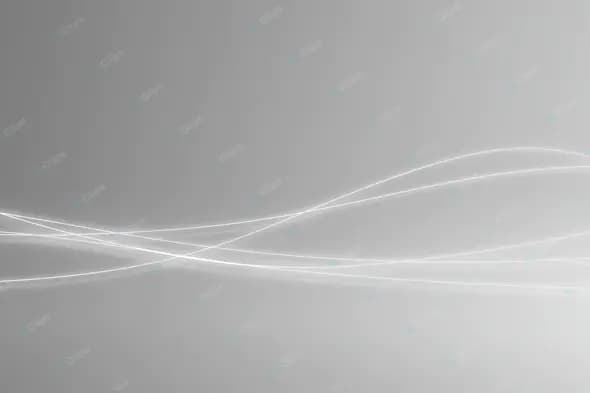 Ethereal White Waves