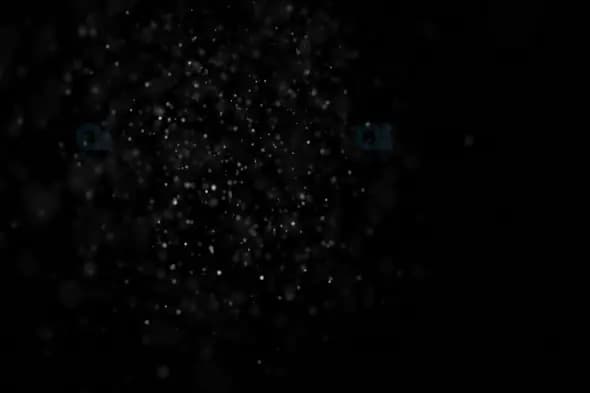 Abstract Floating Dust Particles in Dark Atmosphere