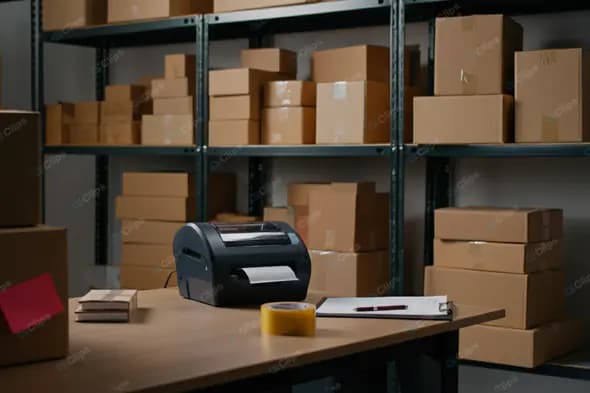 E-commerce Fulfillment Center Workspace