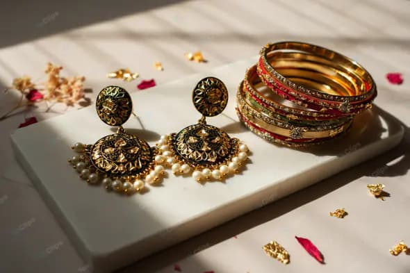 Exquisite Indian Bridal Jewelry Set