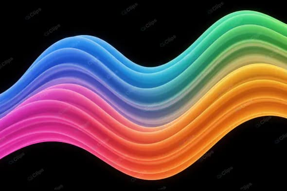 Vibrant Spectrum Wave