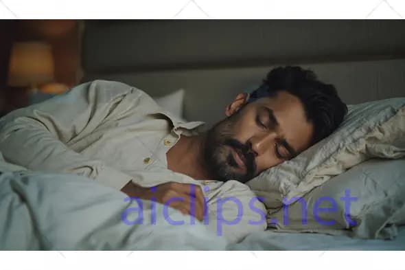 Man Sleeping Peacefully