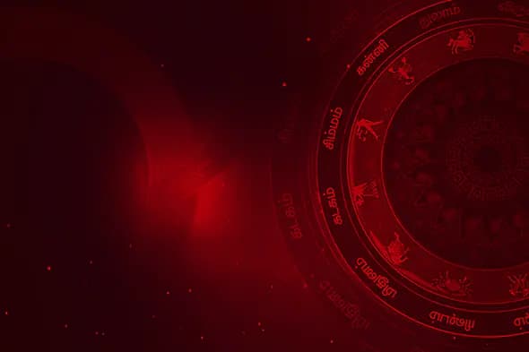 Tamil Horoscope Background – Rasi Palan Design Zodiac Signs