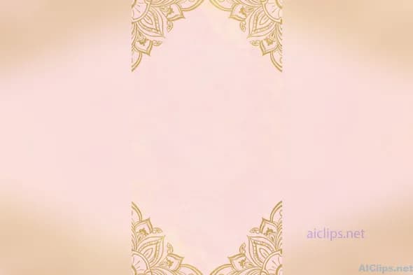 Elegant Gold Mandala Background for Professional Use
