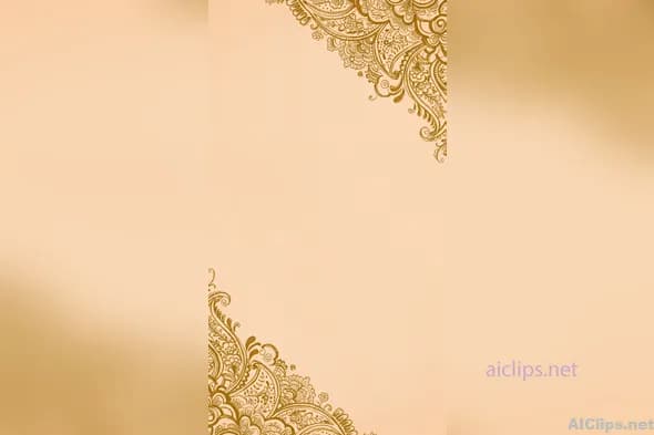 Elegant Ornate Floral Background Design