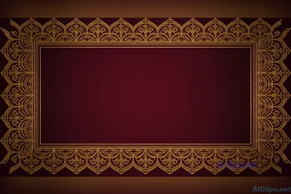 Elegant Gold-Embellished Background for Events