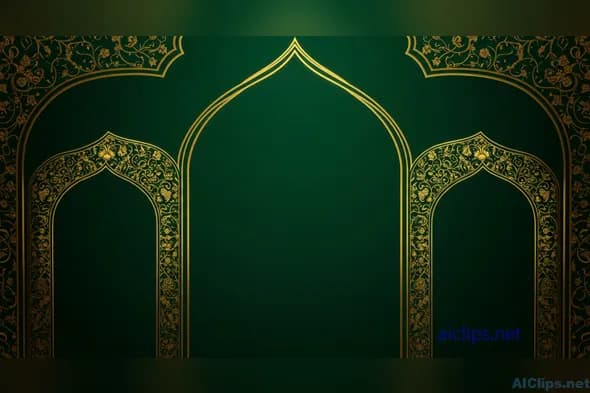 Elegant Islamic Pattern Background Design