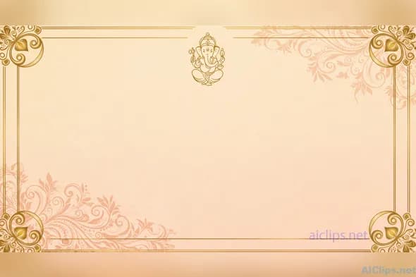 Elegant Decorative Frame for Professional Greetings
