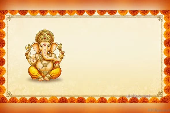 Elegant Ganesha Illustration for Celebrations