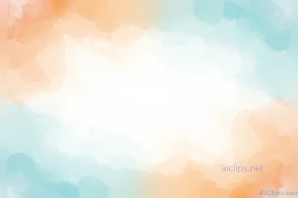 Soft Watercolor Abstract Background for Marketing