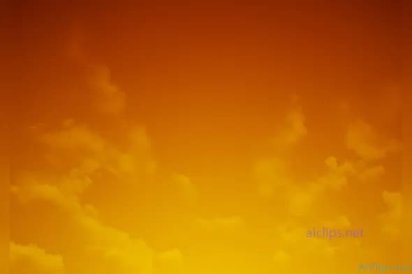 Vibrant Orange Sky Background for Professional Use
