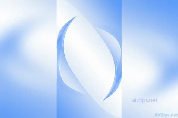 Elegant Abstract Blue Wave Background Design