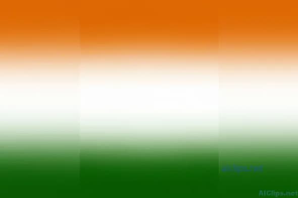 Gradient Background with Orange, White, and Green Shades