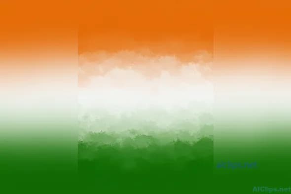 Tricolor Wave Background for Celebrations & Events