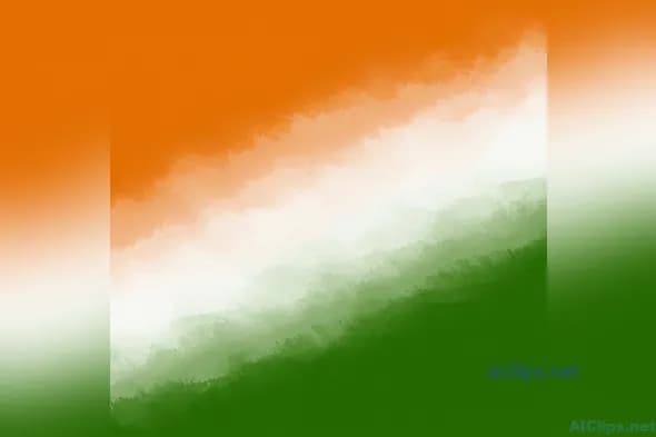 Vibrant Abstract Indian Flag Background for Promotions