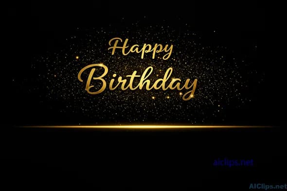 Elegant Birthday Celebration Background Design