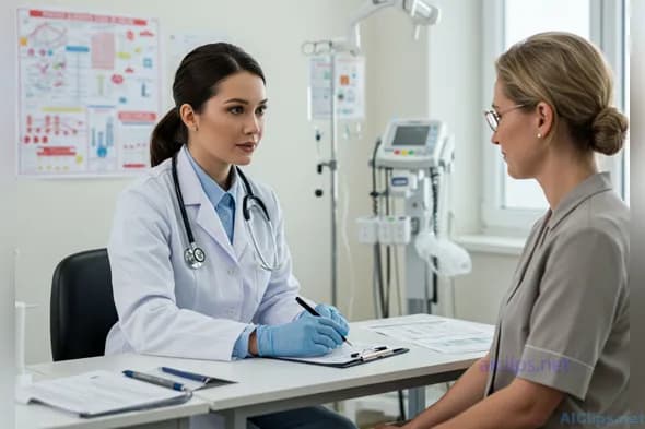Professional Medical Consultation in Modern Healthcare Setting