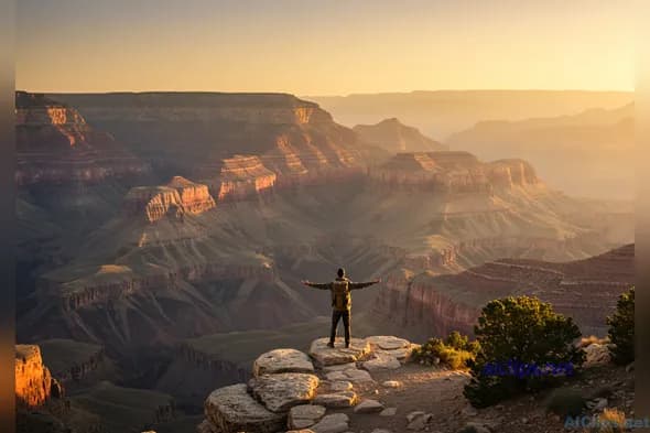 Majestic Grand Canyon Sunset - Nature Photography