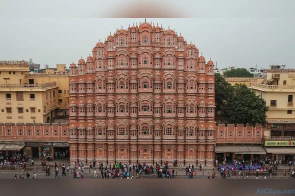 Architectural Marvel: Hawa Mahal, Jaipur - India