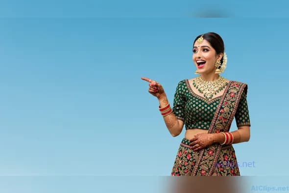 Elegant Indian Traditional Attire for Festive Occasions
