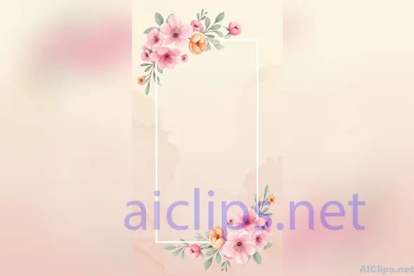 Elegant Floral Background for Business Presentations