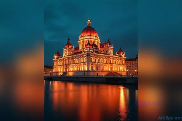 Stunning Night View of Historic Architecture