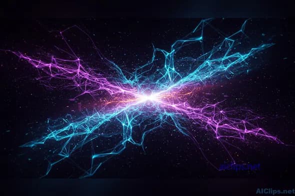 Futuristic Abstract Energy Burst Background