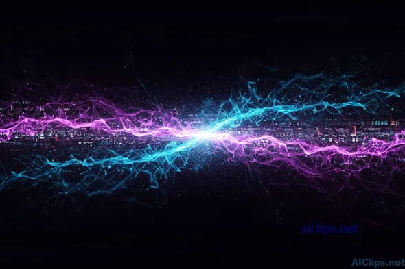 Vibrant Abstract Energy Lines Background for Tech and Business