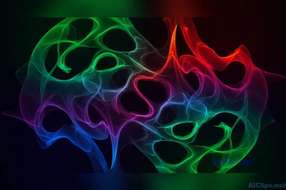 Vivid Abstract Smoke Art for Creative Projects