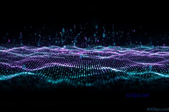Dynamic Digital Wave Patterns for Tech Industries