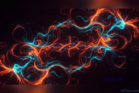Vibrant Abstract Fluid Dynamics Art for Digital Use