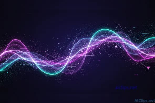 Dynamic Abstract Wave Background for Professional Use