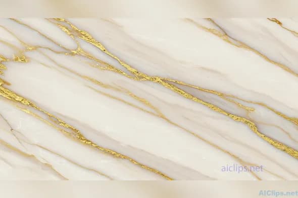 Elegant Marble Texture with Gold Veins for Design