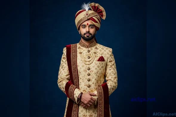 Elegant Indian Traditional Attire for Men