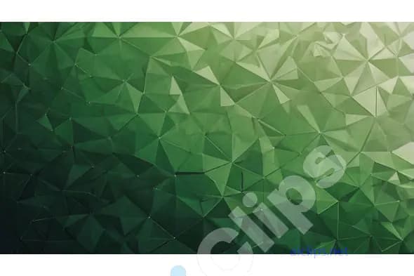 Green Geometric Pattern