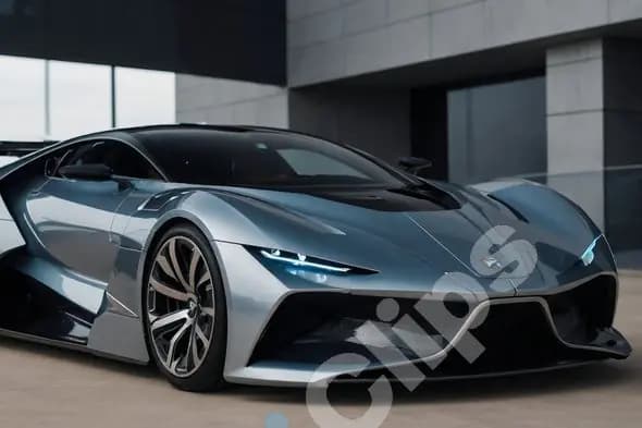 Sleek Modern Supercar