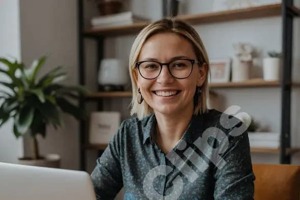Smiling Professional Woman