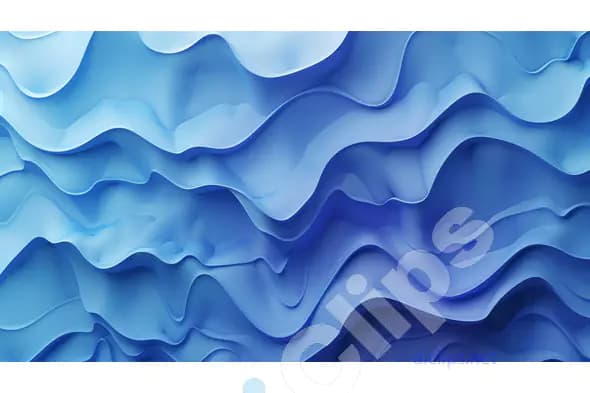 Fluid Blue Layers
