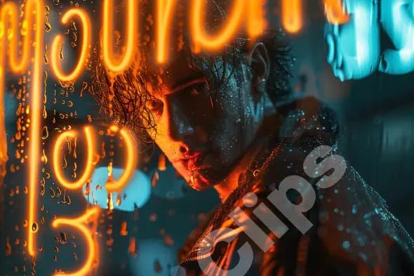 Neon Reflections