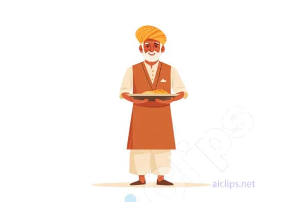 Traditional Indian Chef