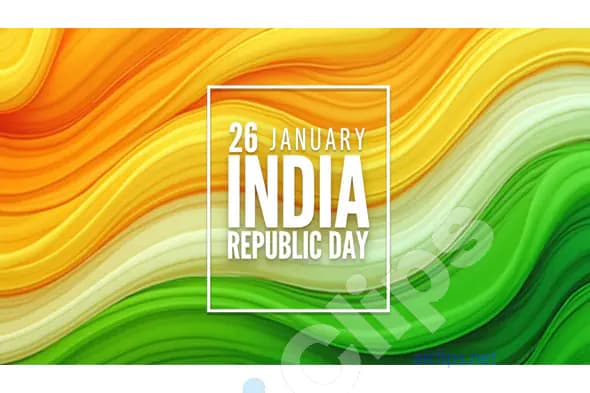 Indian Republic Day 26 January Graphic Design