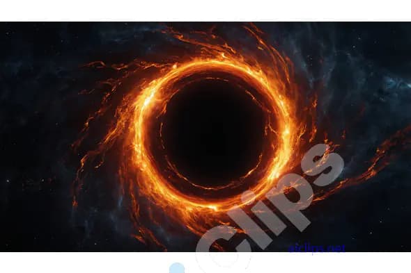 Fiery Cosmic Ring