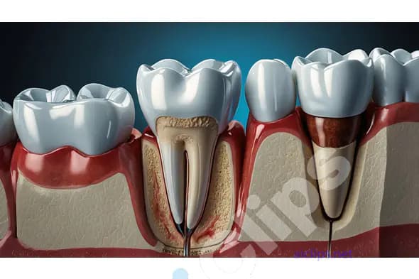 Detailed Tooth Structure Illustration