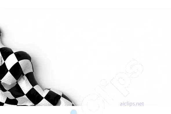 Checkered Flag Minimalist Background