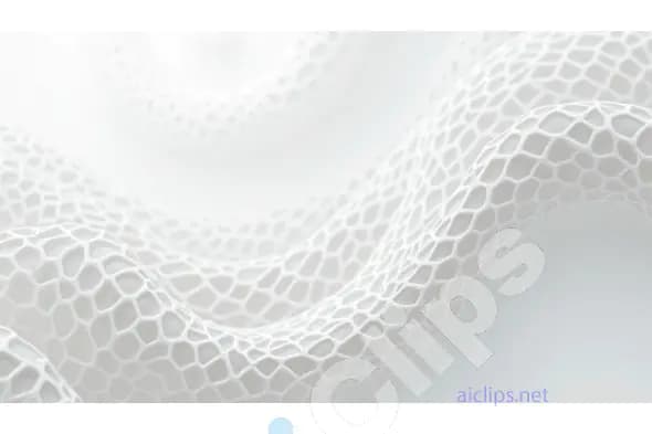 White Wavy Mesh Abstract Background