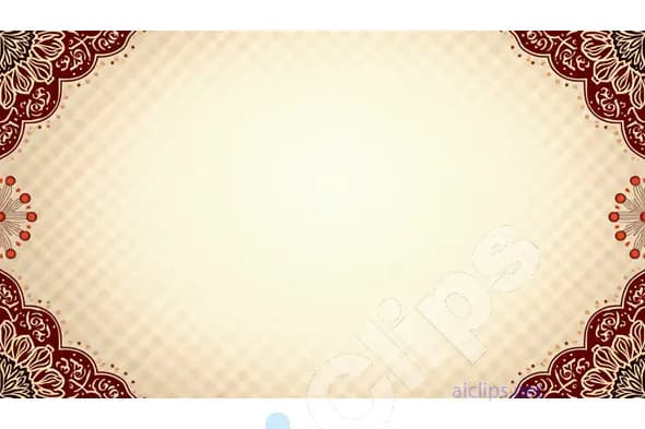 Elegant Vintage Frame with Ornate Floral Corners