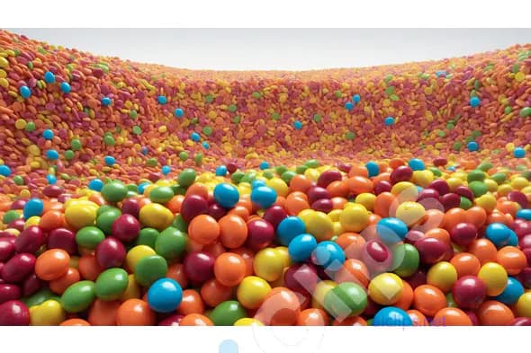 Colorful Candy Pile