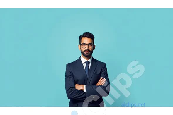 Indian Businessman in Formal Suit - Professional Corporate Portrait